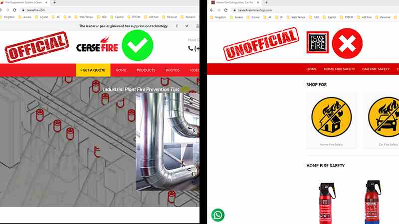 If It Isn’t CeaseFire.com, It Isn’t Us
